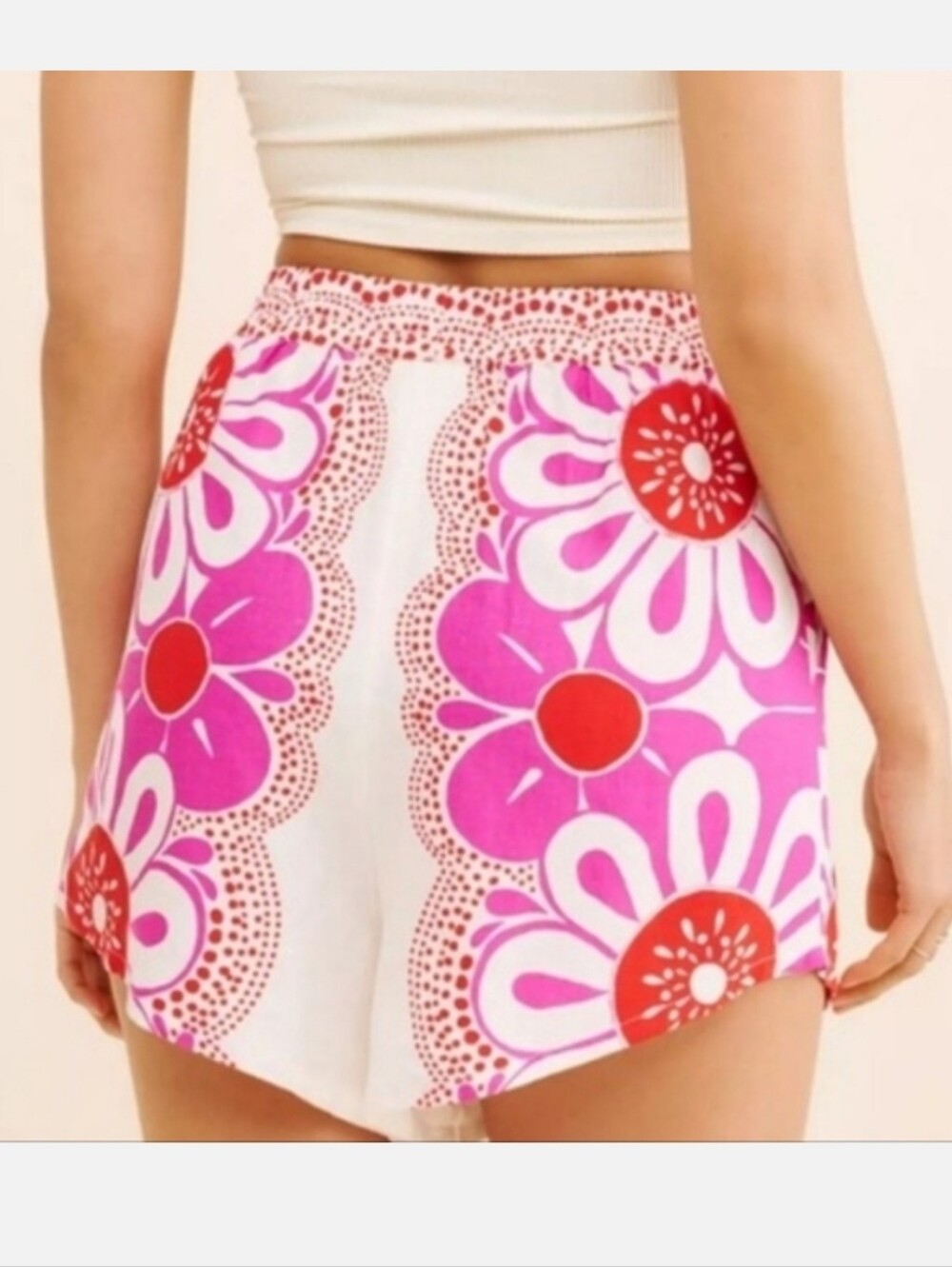 Farm Rio Maia Floral Print Shorts L - Picture 3 of 7
